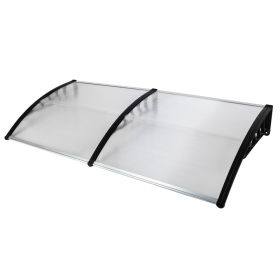 HT-200 x 100 Household Application Door & Window Rain Cover Eaves Black Holder