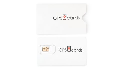 GPS.cards SIM for MiniFinder Nano GPS Car Tracker + Detailed GPS Tracking